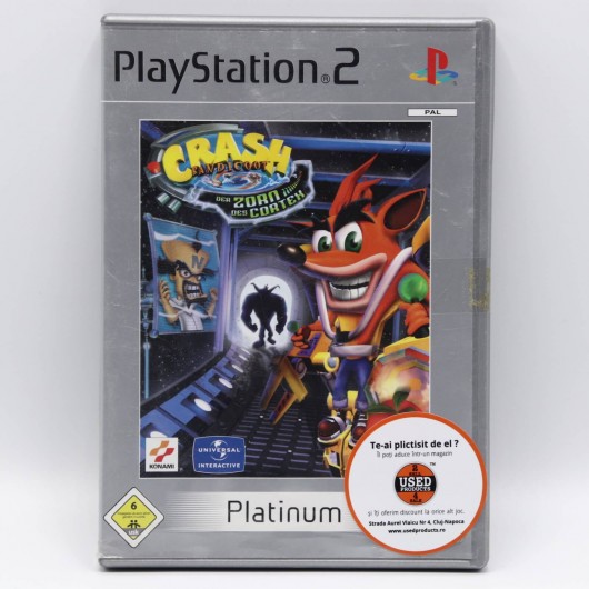 Crash Bandicoot The Wrath of Cortex Joc PS2